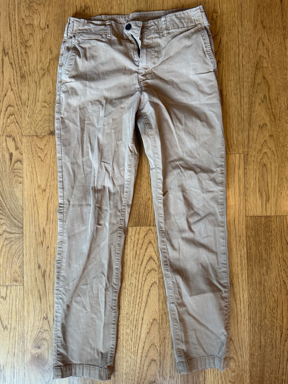 American Eagle Outfitters Light Khaki Men's Chinos